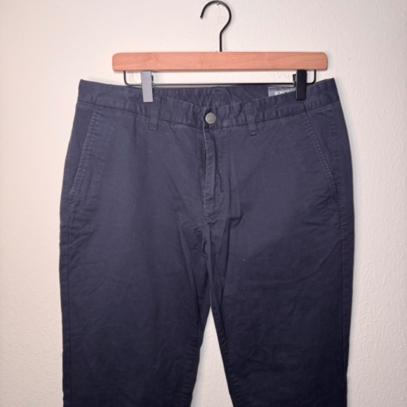 Bonobos Slim Fit Chino Pants Men's 33 x 34 Navy Blue Business Casual Classic - Picture 2 of 4